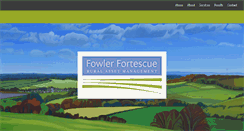 Desktop Screenshot of fowlerfortescue.co.uk